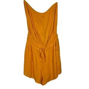 Elan Golden Yellow Romper Large